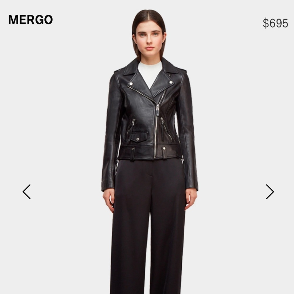 Rudsak Mergo Women’s Classic Leather Jacket
